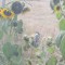Chickadee on Sunflower