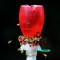 Honeybees on Hummingbird feeder