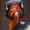 A Seemingly Bewildered King Vulture
